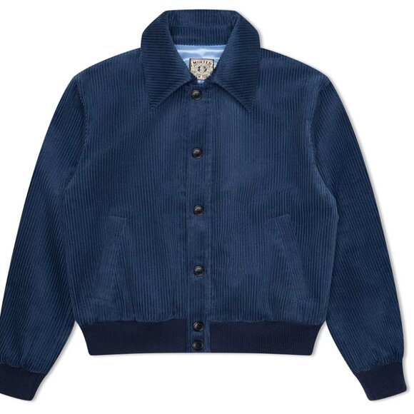 Minted New York Blue Corduroy Jacket - S - Picture 1 of 5